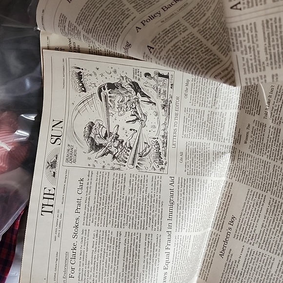 Cal Ripken, final edition The Sun special cover coverage. Dated Sunday 9/7/1995 - Picture 8 of 8